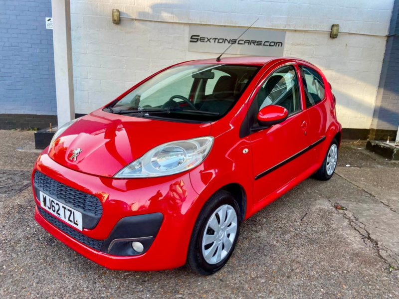 2012 Peugeot 107 1.0 12v Active in Red — image 1