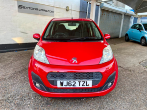 2012 Peugeot 107 1.0 12v Active in Red — image 2
