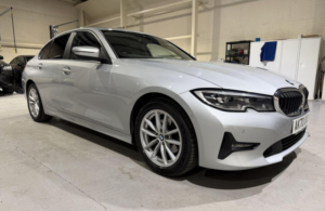 2020 BMW 3 Series 2.0 320d Mht Se Auto Euro 6 (s/s) 4dr in Silver — image 2