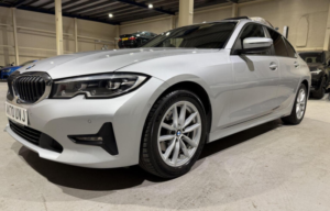 2020 BMW 3 Series 2.0 320d Mht Se Auto Euro 6 (s/s) 4dr in Silver — image 4