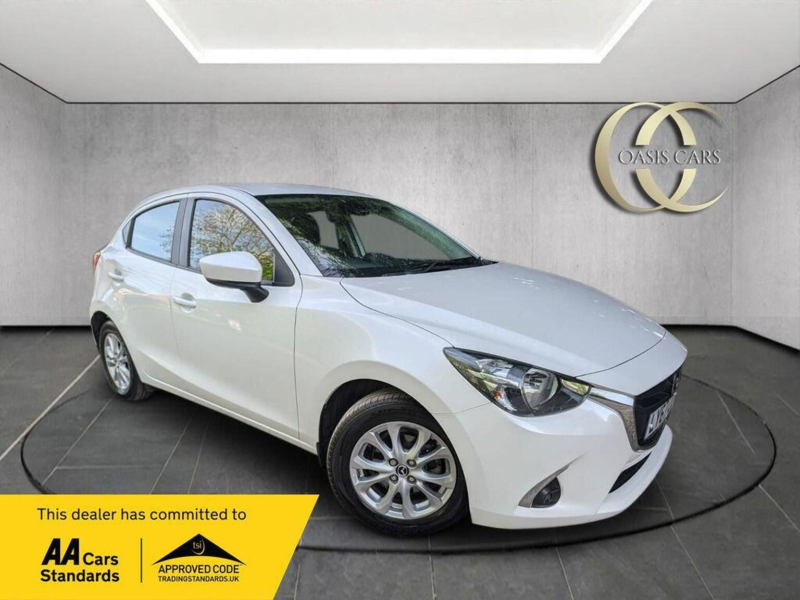 2018 Mazda Mazda2 1.5 Skyactiv-G Se-L Nav Auto Euro 6 (s/s) 5dr in White — image 1