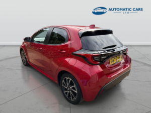2022 Toyota Yaris Design Fhev in Red — image 4
