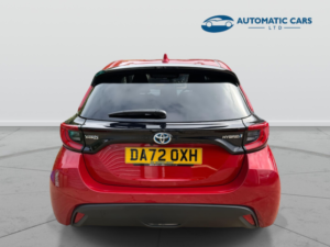 2022 Toyota Yaris Design Fhev in Red — image 6
