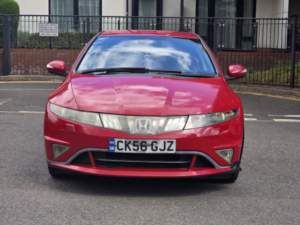 2006 Honda Civic 1.8 I-Vtec Ex Hatchback 5dr Petrol Manual (156 G/km, 138 Bhp) in Red — image 2