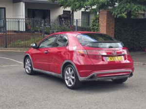 2006 Honda Civic 1.8 I-Vtec Ex Hatchback 5dr Petrol Manual (156 G/km, 138 Bhp) in Red — image 4