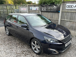 2016 Peugeot 308 Sw 1.6 Bluehdi Allure Eat Euro 6 (s/s) 5dr in Blue — image 2