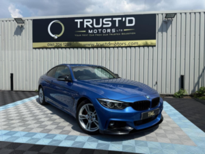2018 BMW 4 Series 2.0 420i Gpf M Sport Euro 6 (s/s) 2dr in Blue — image 3