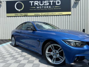 2018 BMW 4 Series 2.0 420i Gpf M Sport Euro 6 (s/s) 2dr in Blue — image 5
