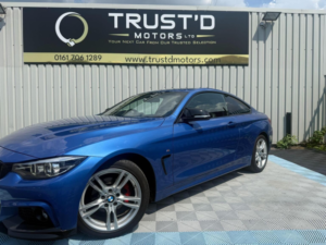 2018 BMW 4 Series 2.0 420i Gpf M Sport Euro 6 (s/s) 2dr in Blue — image 6