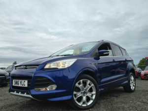 2016 Ford Kuga 2.0 Tdci Titanium Sport SUV 5dr Diesel Manual 2WD Euro 6 (s/s) (150 Ps) in Blue — image 2