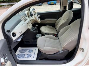 2011 Fiat 500 0.9 Twinair Lounge Euro 5 (s/s) 3dr in White — image 3