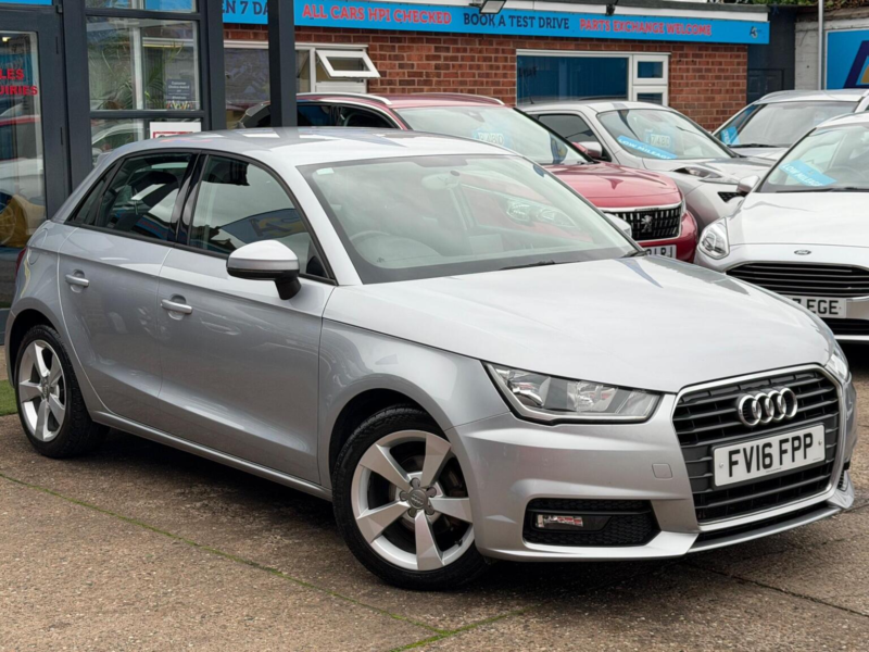 2016 Audi A1 1.0 Tfsi Sport Sportback Euro 6 (s/s) 5dr in Silver — image 1