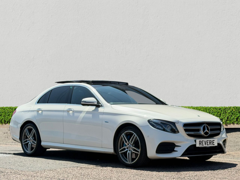2017 Mercedes-Benz E Class 2.0 E350e 6.4kwh Amg Line (premium Plus) Saloon 4dr Petrol Plug-In Hybrid G-Tronic+ Euro 6 (s/s) (299 Ps) in White — image 1
