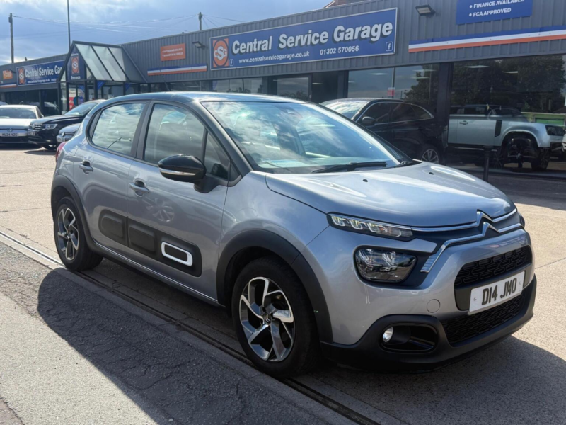 2021 Citroen C3 1.2 Puretech Shine Euro 6 (s/s) 5dr in Grey — image 1