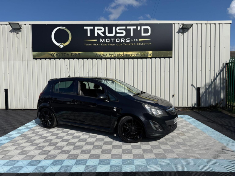 2013 Vauxhall Corsa 1.2 16v Limited Edition Euro 5 5dr in Black — image 1
