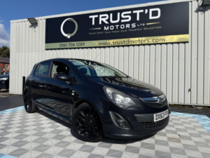 2013 Vauxhall Corsa 1.2 16v Limited Edition Euro 5 5dr in Black — image 2