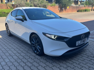 2021 Mazda Mazda3 2.0 E-Skyactiv-G Mhev Sport Lux Euro 6 (s/s) 5dr in White — image 4
