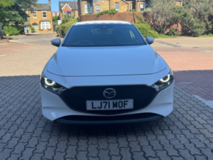 2021 Mazda Mazda3 2.0 E-Skyactiv-G Mhev Sport Lux Euro 6 (s/s) 5dr in White — image 5