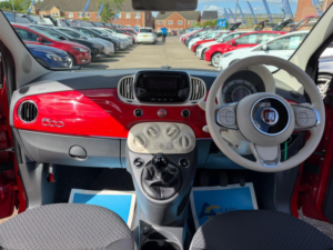 2018 Fiat 500 1.2 Eco Pop Star Euro 6 (s/s) 3dr in Red — image 2