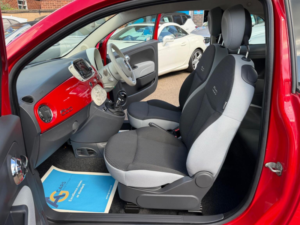 2018 Fiat 500 1.2 Eco Pop Star Euro 6 (s/s) 3dr in Red — image 4