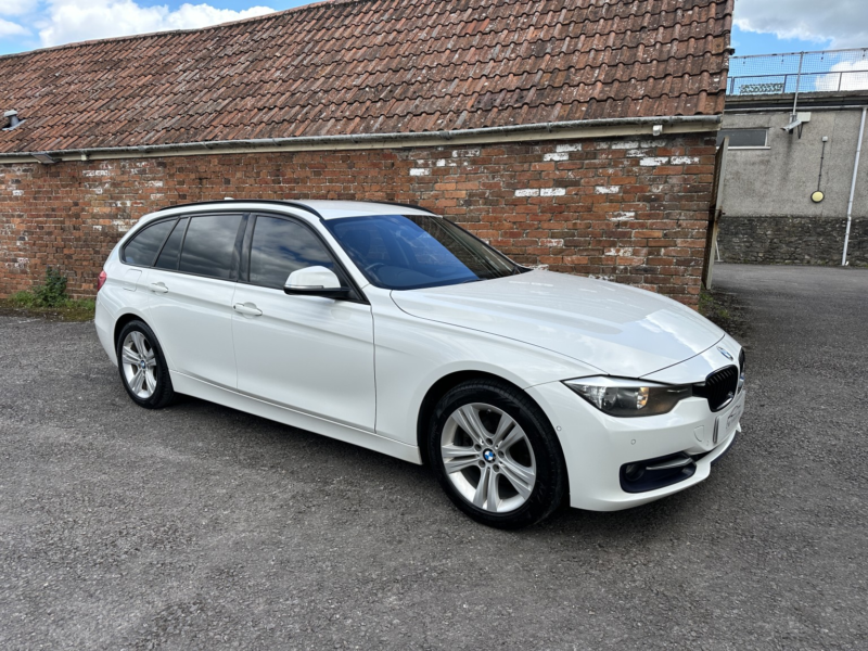 2015 BMW 3 Series 2.0 320d Sport Touring in White — image 1