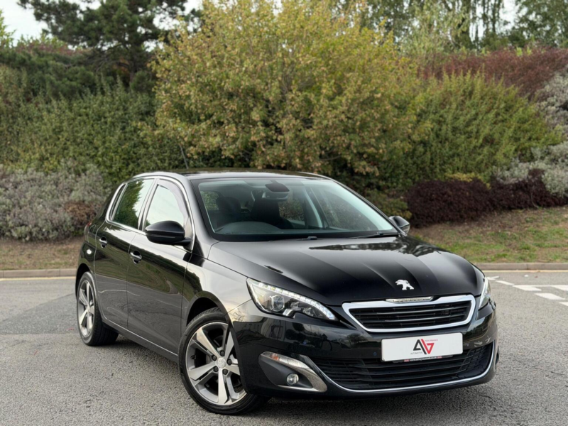 2015 Peugeot 308 2.0 Bluehdi Allure Eat Euro 6 (s/s) 5dr in Black — image 1