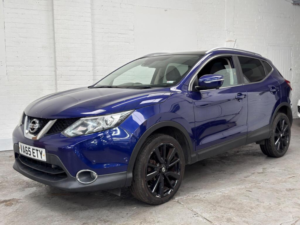 2016 Nissan Qashqai 1.5 Dci Tekna 2WD Euro 6 (s/s) 5dr in Blue — image 3