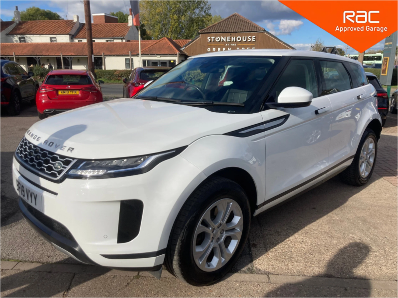 2019 Land Rover Range Rover Evoque 2.0 D150 S SUV 5dr Diesel Auto 4WD Euro 6 (s/s) (150 Ps) in White — image 1