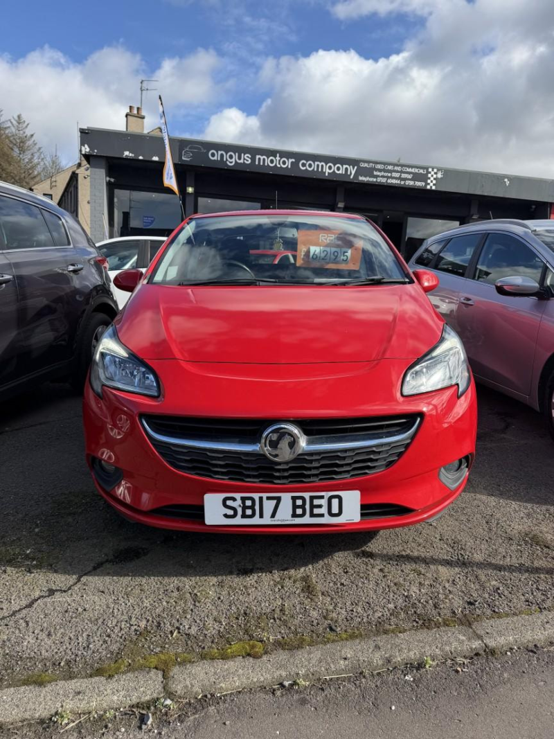 2017 Vauxhall Corsa 1.4i Ecoflex Energy Hatchback 5dr Petrol Manual Euro 6 (75 Ps) in Red — image 1