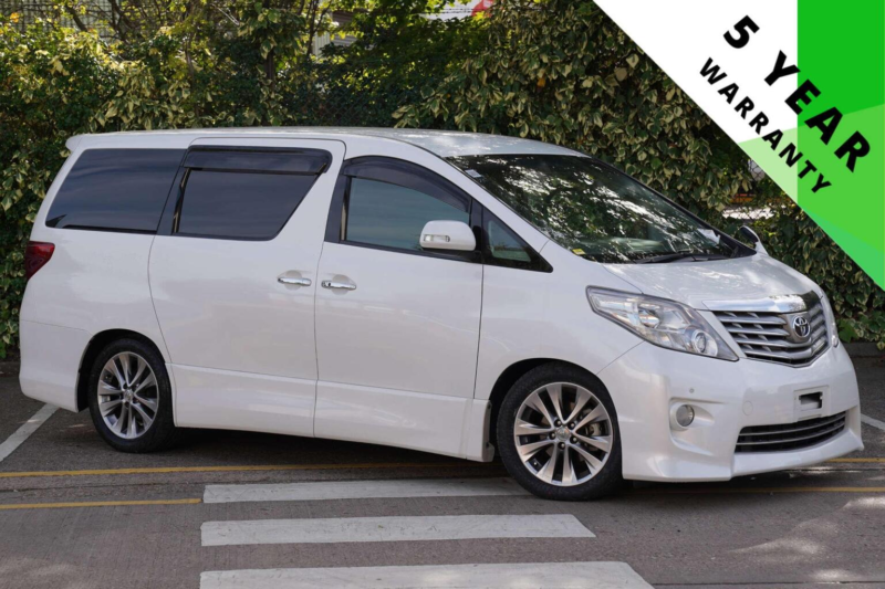 2011 Toyota Alphard 3.5 S Prime Selection 2 Type Gold 2 4WD 5dr 7 Seats in White — image 1