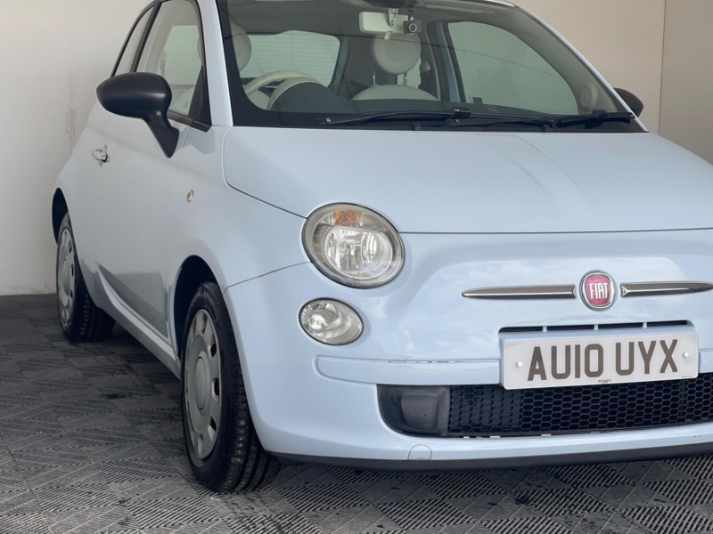 2010 Fiat 500 1.2 Pop Euro 5 (s/s) 3dr in Blue — image 1