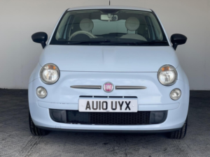 2010 Fiat 500 1.2 Pop Euro 5 (s/s) 3dr in Blue — image 2