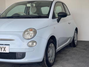 2010 Fiat 500 1.2 Pop Euro 5 (s/s) 3dr in Blue — image 3