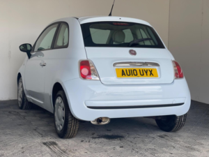 2010 Fiat 500 1.2 Pop Euro 5 (s/s) 3dr in Blue — image 4