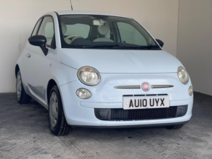 2010 Fiat 500 1.2 Pop Euro 5 (s/s) 3dr in Blue — image 5