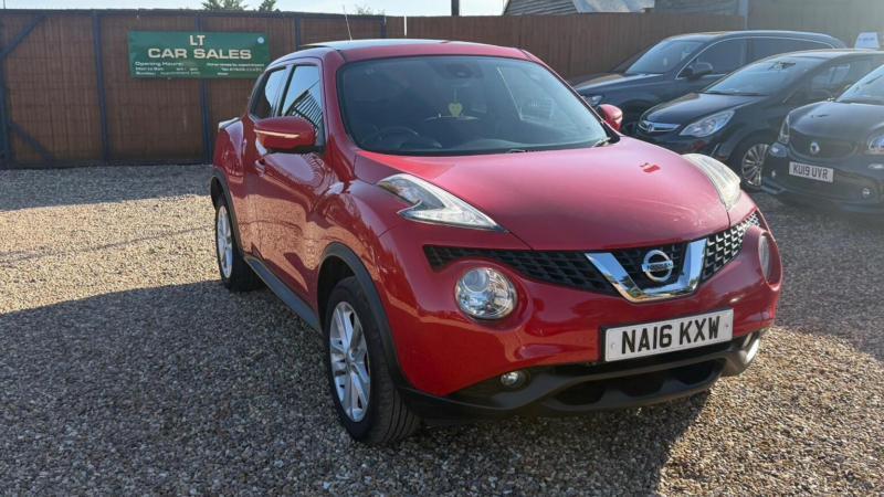 2016 Nissan Juke 1.5 Dci N-Connecta Euro 6 (s/s) 5dr in Red — image 1
