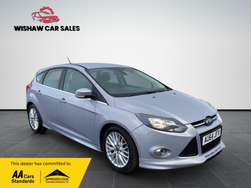 2014 Ford Focus 1.6 Tdci Zetec S in Silver — image 1