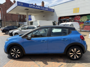 2017 Citroen C3 1.2 Puretech Feel in Blue — image 3