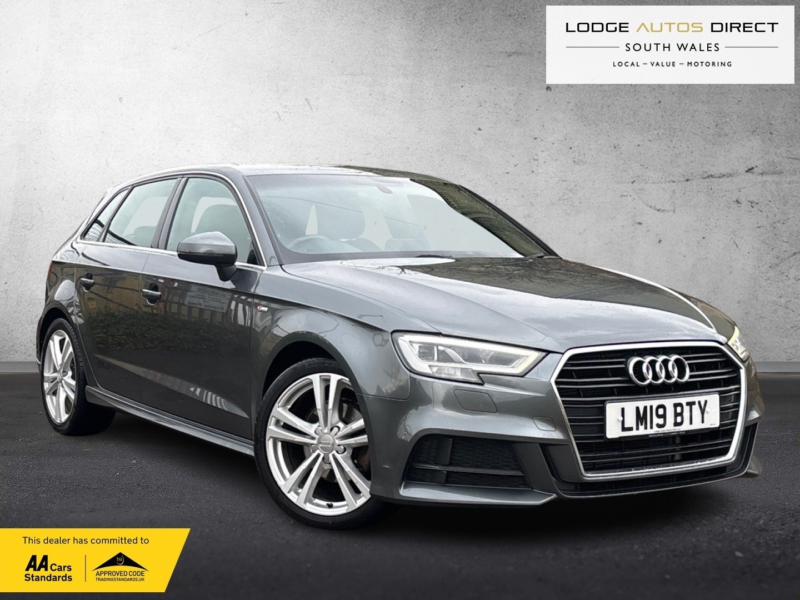 2019 Audi A3 1.6 Tdi 30 S Line in Grey — image 1
