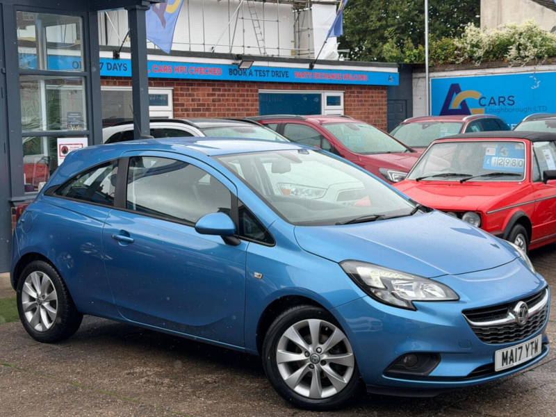 2017 Vauxhall Corsa 1.4i Ecoflex Energy Euro 6 3dr (a/c) in Blue — image 1