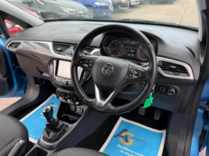 2017 Vauxhall Corsa 1.4i Ecoflex Energy Euro 6 3dr (a/c) in Blue — image 2