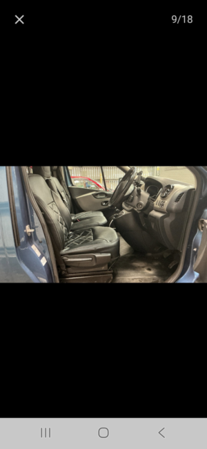 2018 Renault Trafic 1.6 Dci Energy 27 Sport Nav Panel Van 5dr Diesel Manual Swb Standard Roof Euro 6 (s/s) (125 Ps) in Blue — image 4