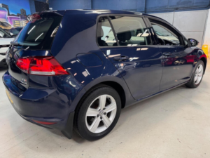 2015 Volkswagen Golf 1.4 Tsi Bluemotion Tech Match DSG Euro 5 (s/s) 5dr in Blue — image 4