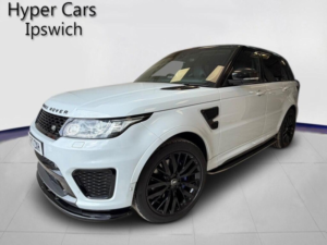 2017 Land Rover Range Rover Sport 5.0 V8 Svr Auto 4WD Euro 6 (s/s) 5dr in White — image 3