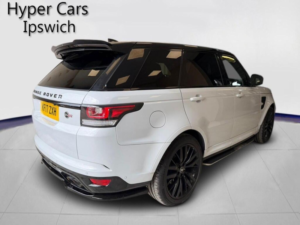 2017 Land Rover Range Rover Sport 5.0 V8 Svr Auto 4WD Euro 6 (s/s) 5dr in White — image 4