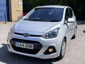 2014 Hyundai I10 1.2 Se Hatchback 5dr Petrol Manual Euro 5 (87 Ps) in Silver — image 2