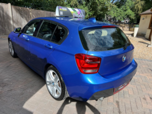 2014 BMW 1 Series 2.0 118d M Sport 5-Door in Blue — image 5