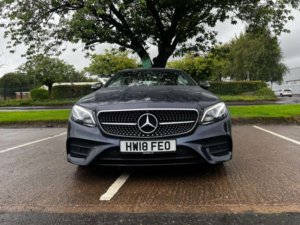 2018 Mercedes-Benz E-Class 3.0 E 350 D Amg Line Premium+ 4matic Auto 4WD 2dr in Blue — image 4