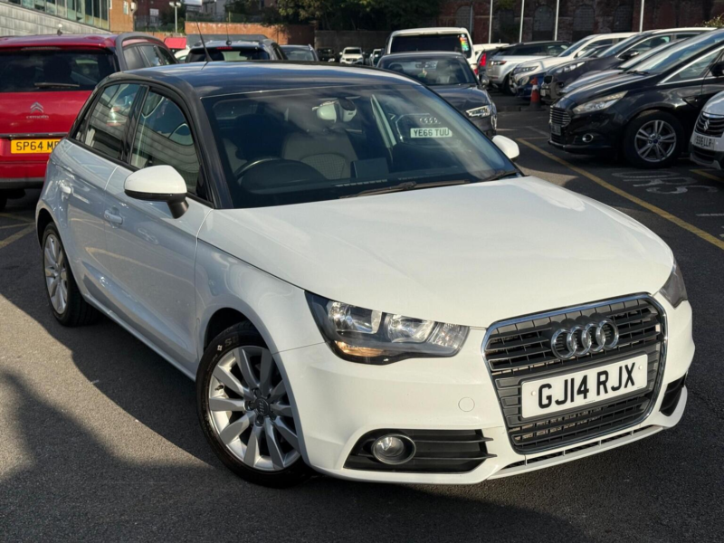 2014 Audi A1 1.6 Tdi Sport Sportback Euro 5 (s/s) 5dr in White — image 1