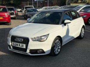 2014 Audi A1 1.6 Tdi Sport Sportback Euro 5 (s/s) 5dr in White — image 4